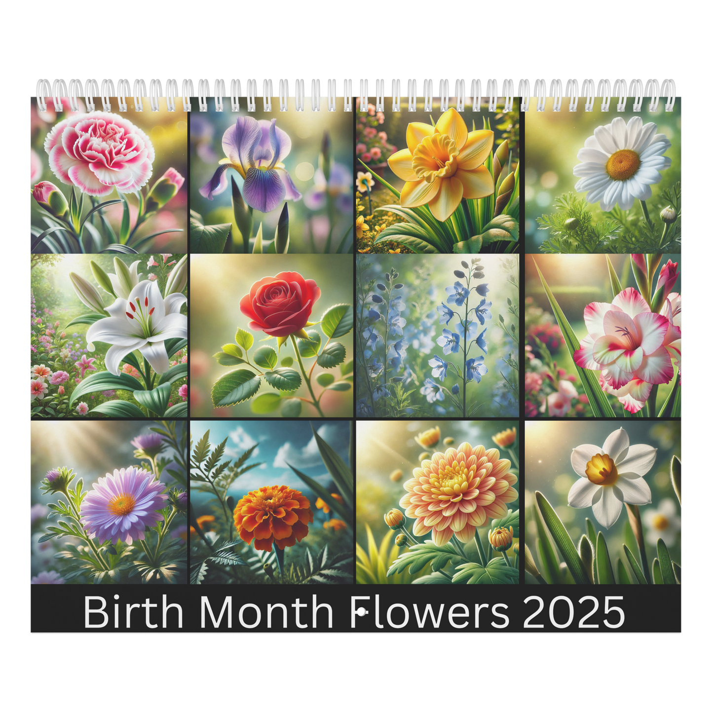 Birth Month Flowers Calendar