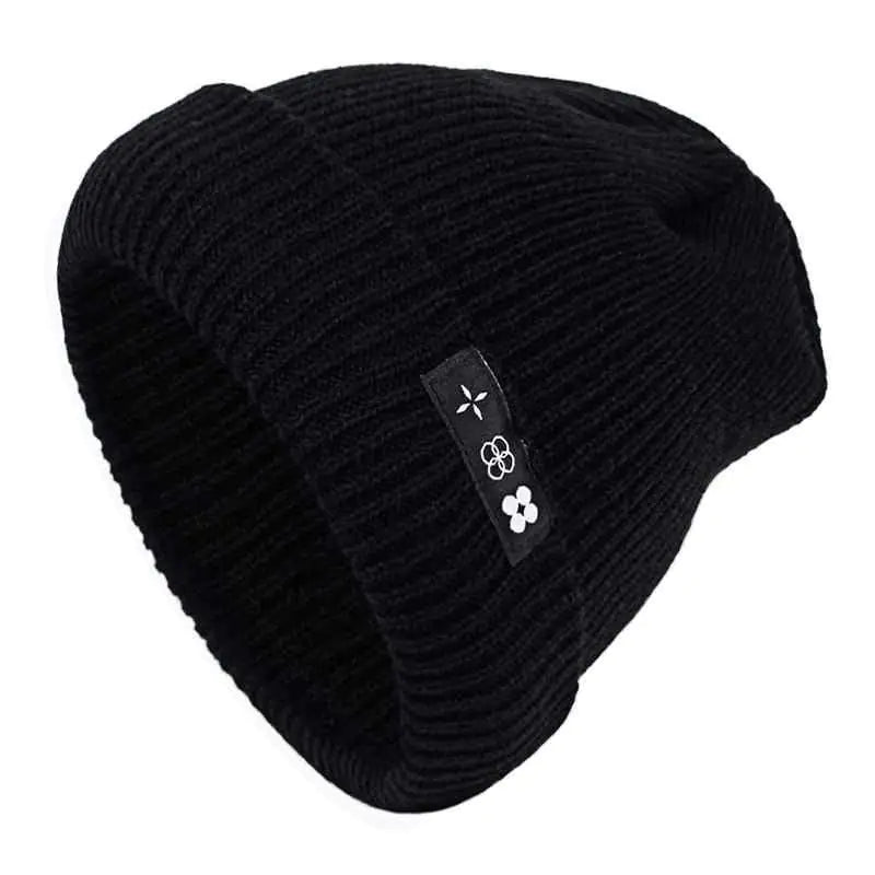Simple Black Beanie