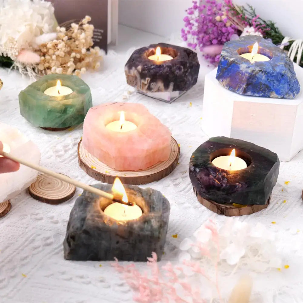 Crystal Candle Holders