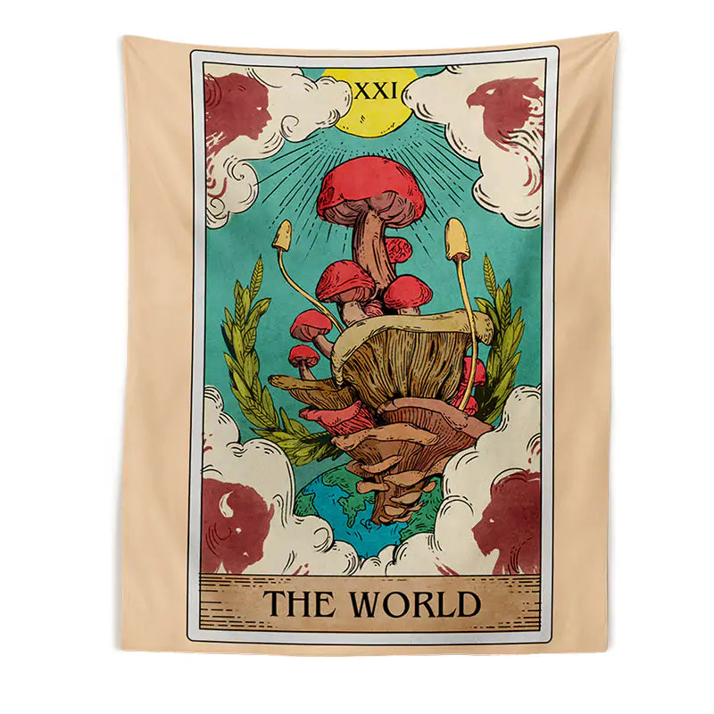 Tarot Card Tapestry - The World