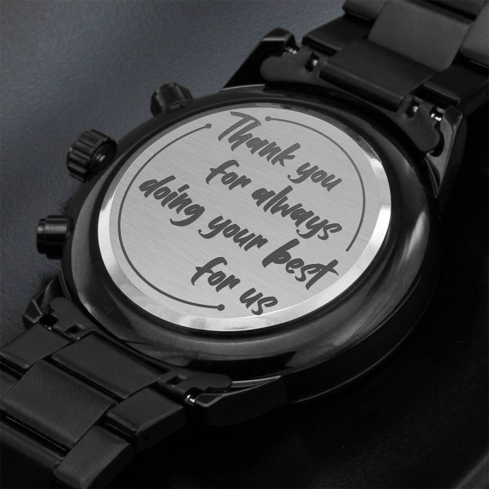 Thank You - Metal Watch