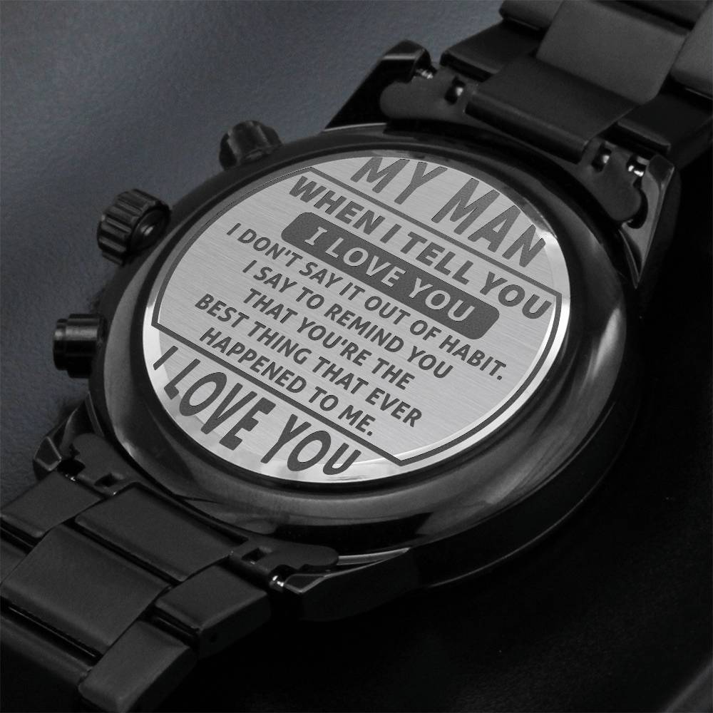 To My Man - Metal Watch