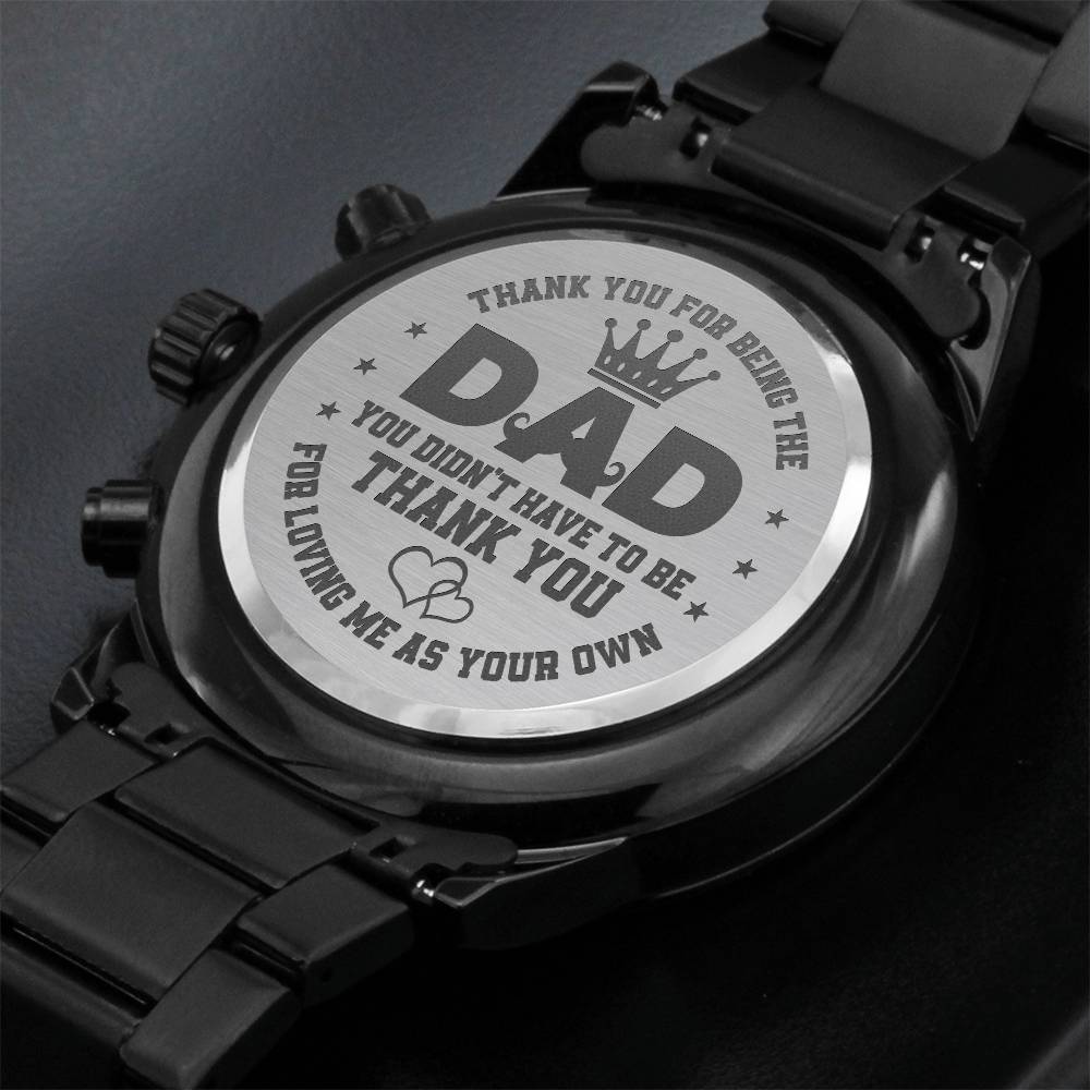 Step Dad - Metal Watch