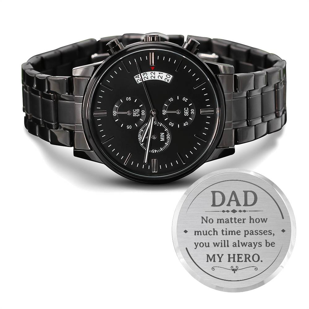 Hero Dad - Metal Watch
