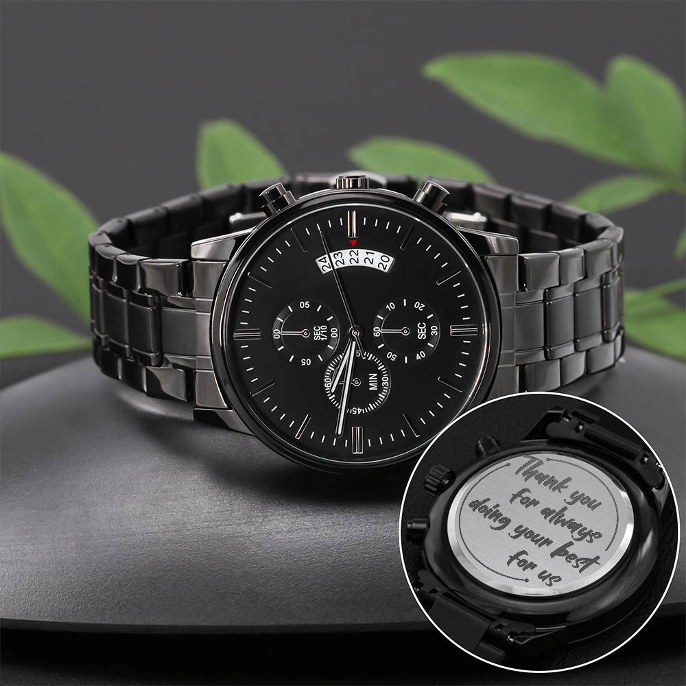 Thank You - Metal Watch