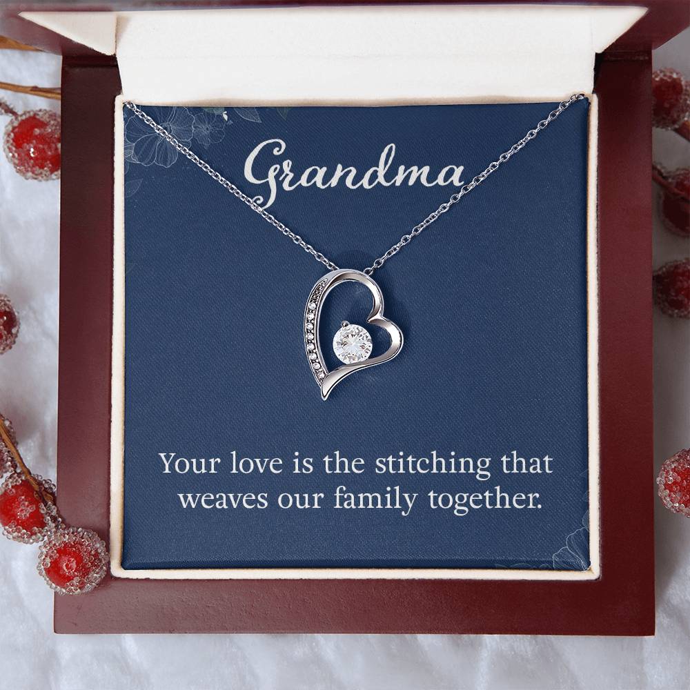 To My Grandma - Stitching