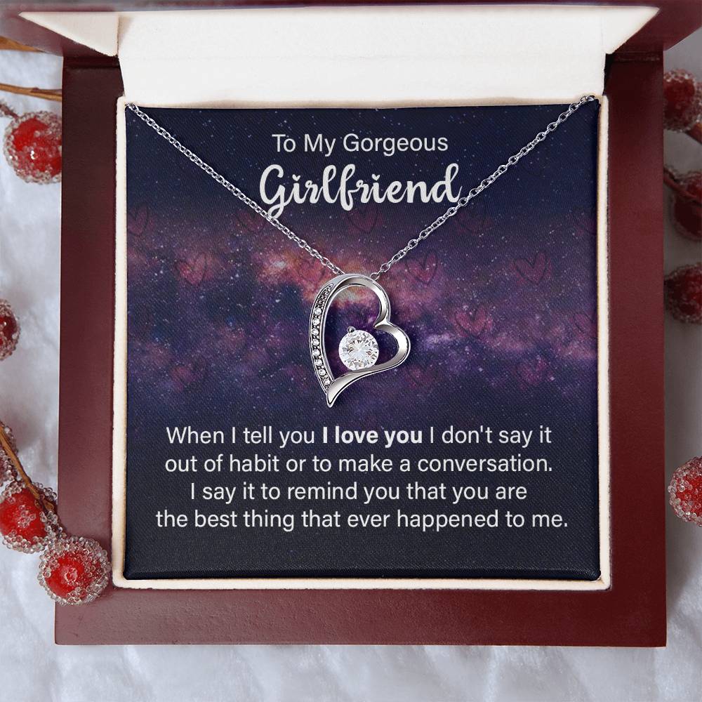 To My Gorgeous Girlfriend