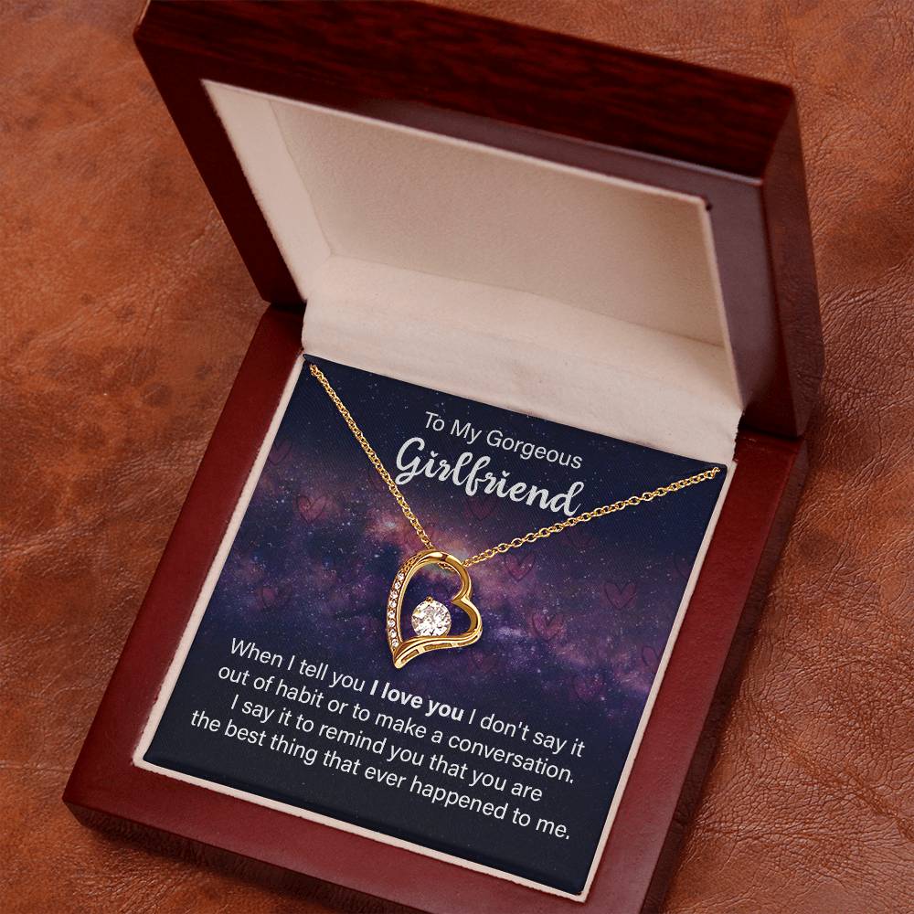 To My Gorgeous Girlfriend