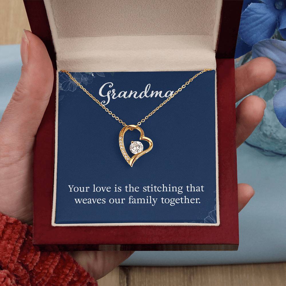 To My Grandma - Stitching