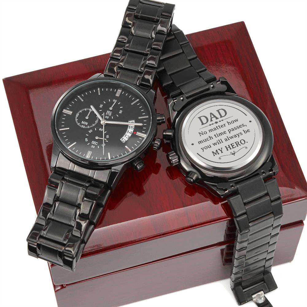 Hero Dad - Metal Watch