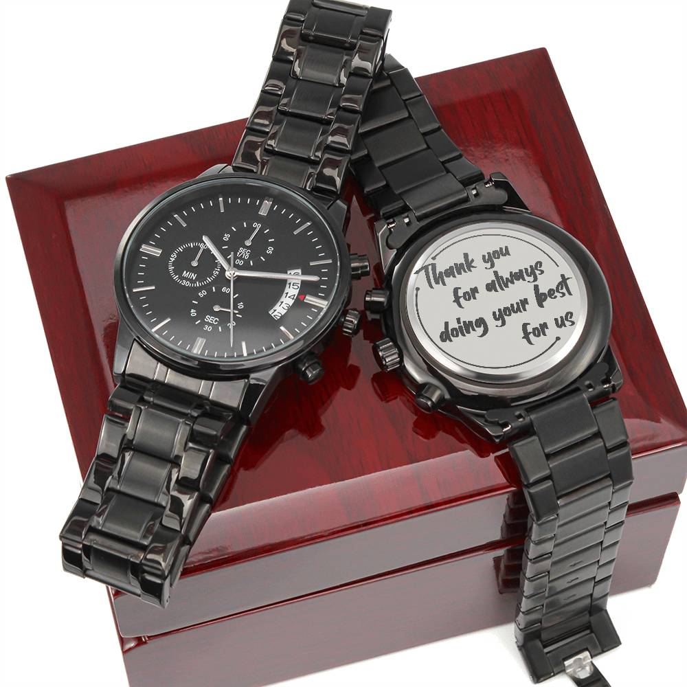 Thank You - Metal Watch