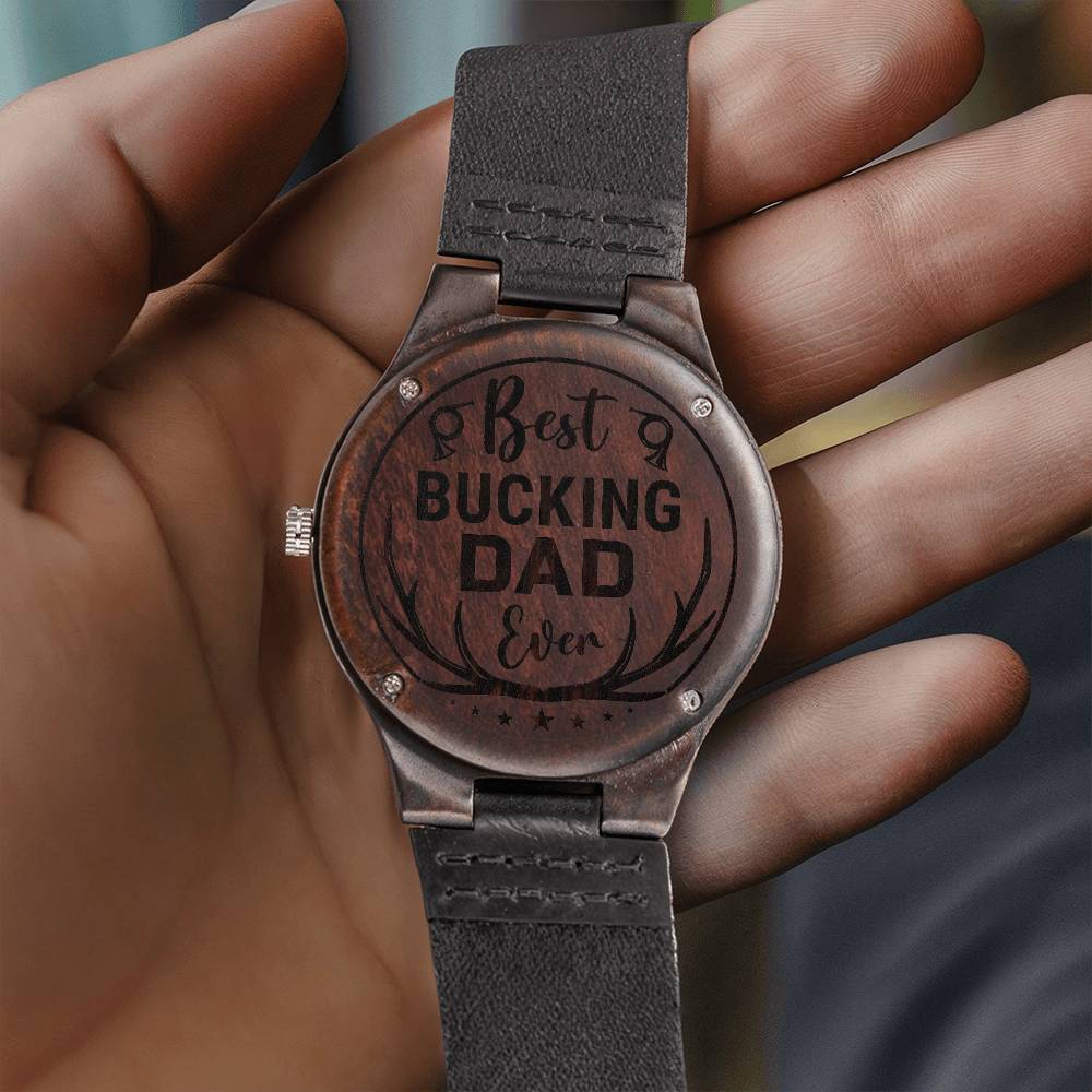 Hunting Dad - Wooden Watch