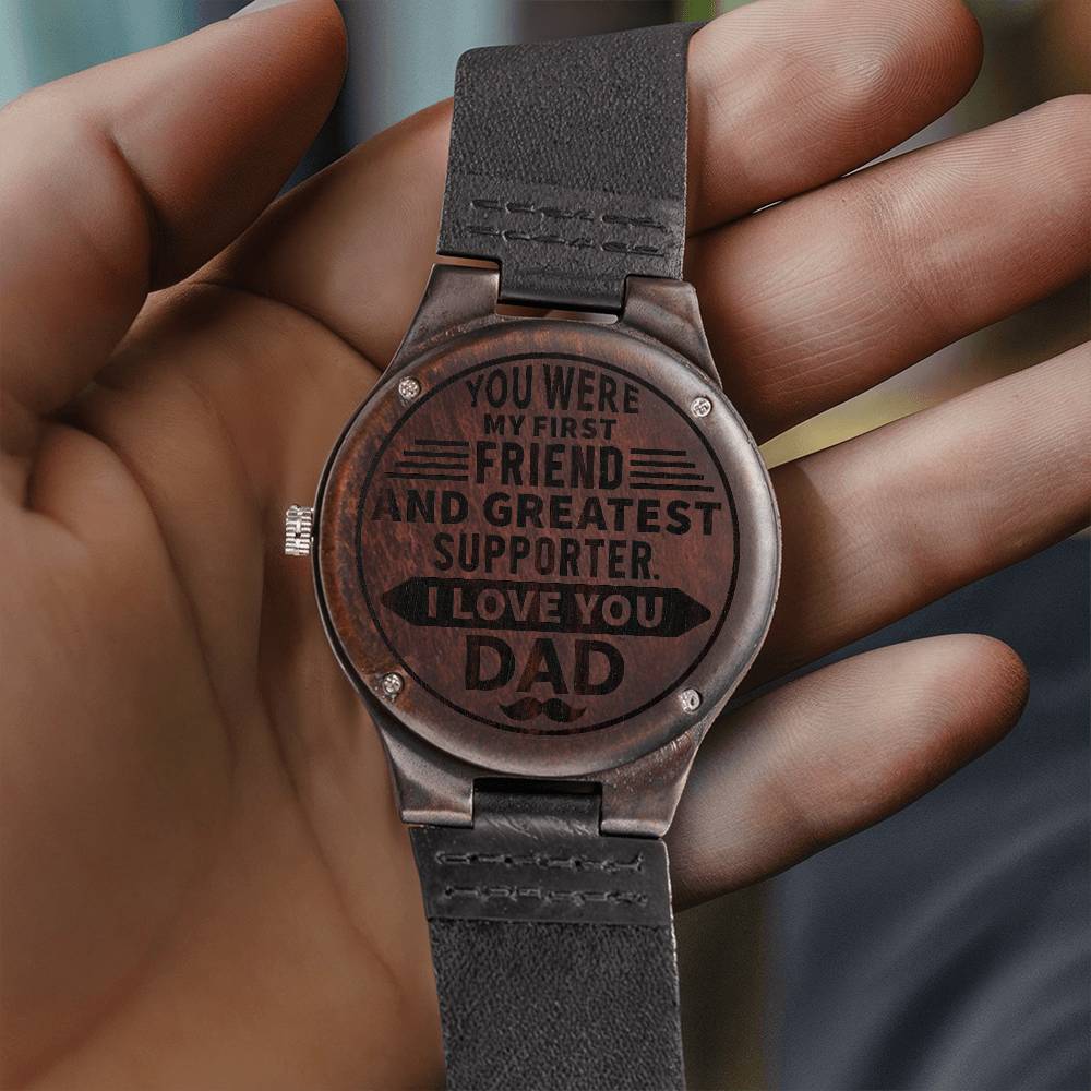 To My Dad - Wooden Watch