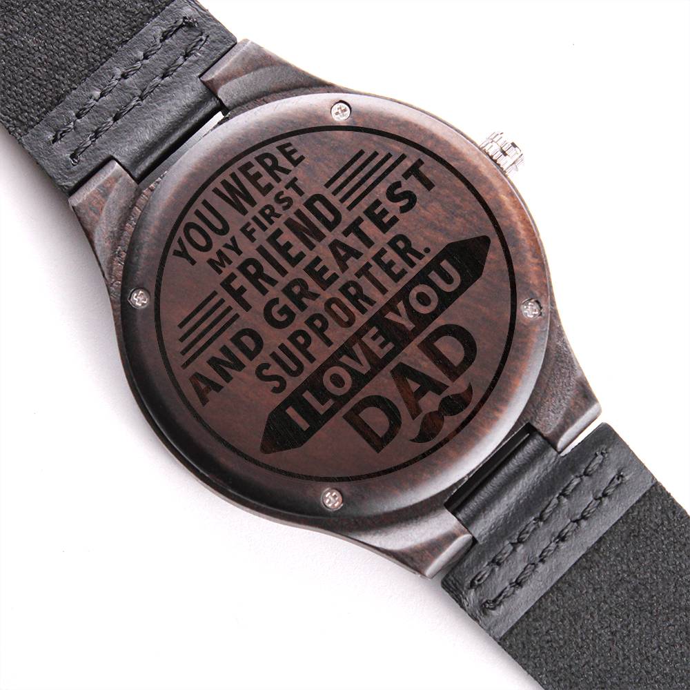 To My Dad - Wooden Watch