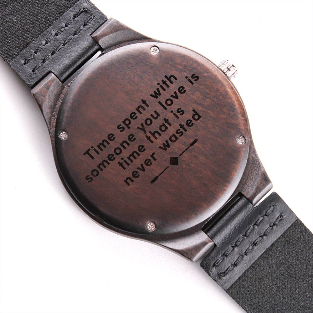 Valuable Time - Wooden Watch