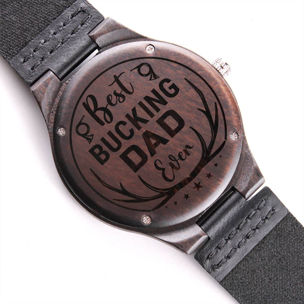 Hunting Dad - Wooden Watch
