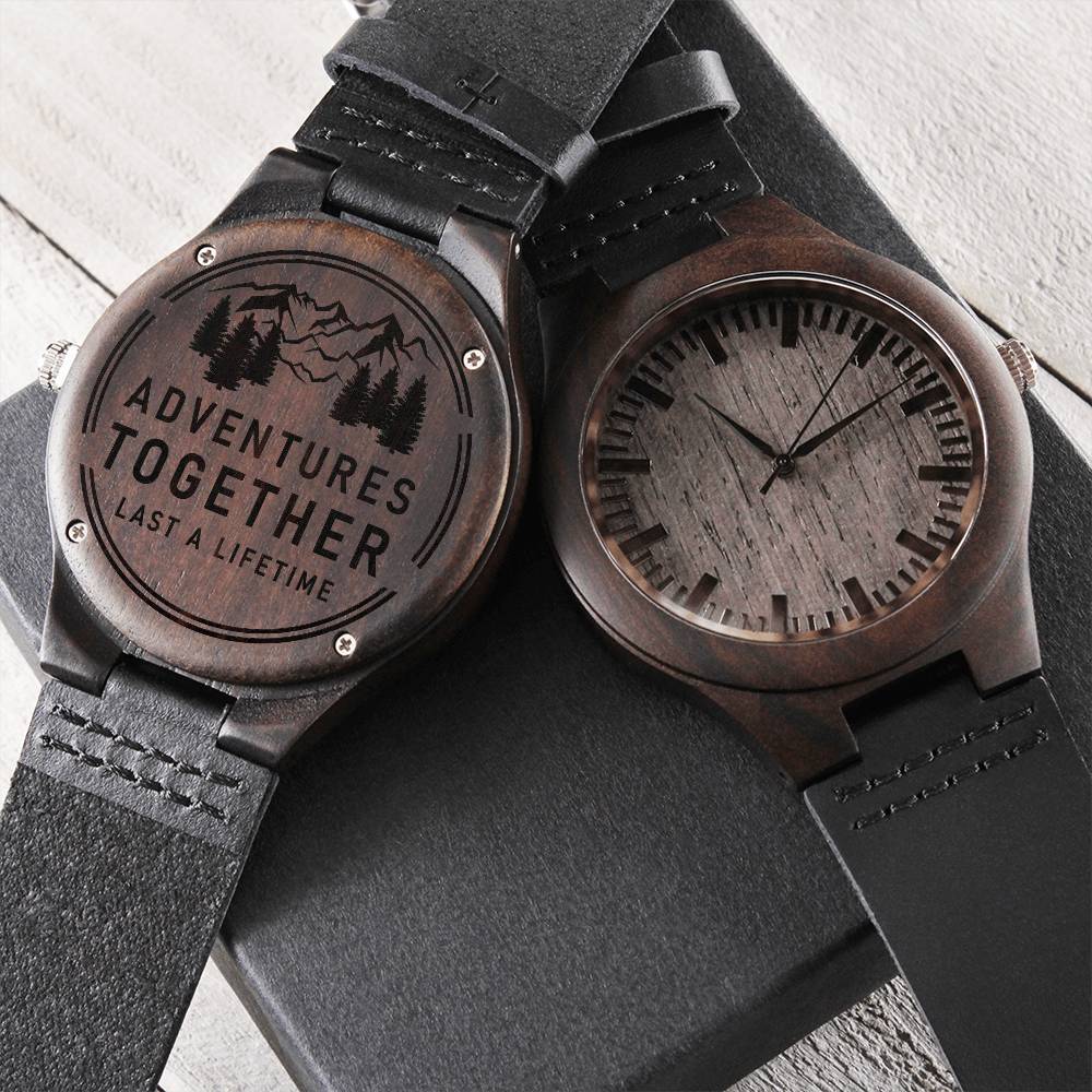 Lifetime Adventure - Wooden Watch