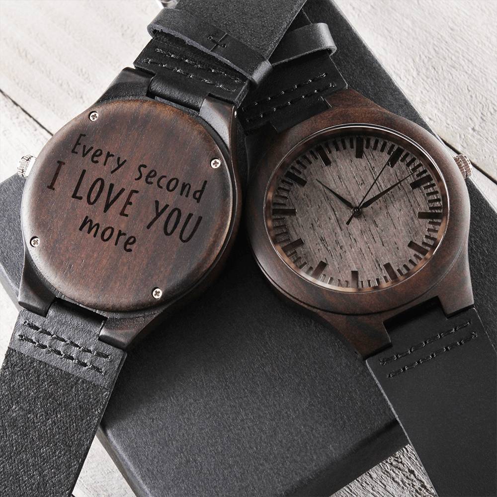 Every Second - Wooden Watch