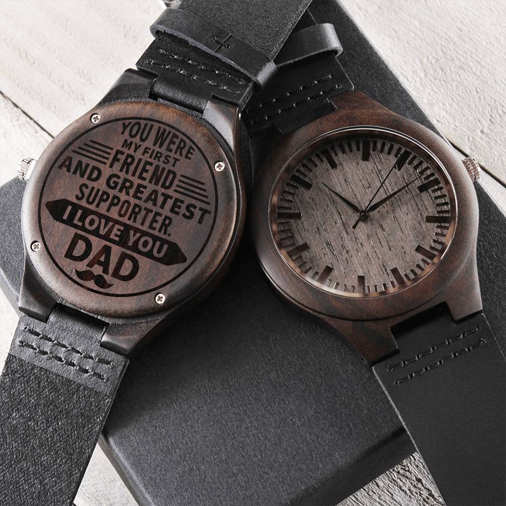 To My Dad - Wooden Watch