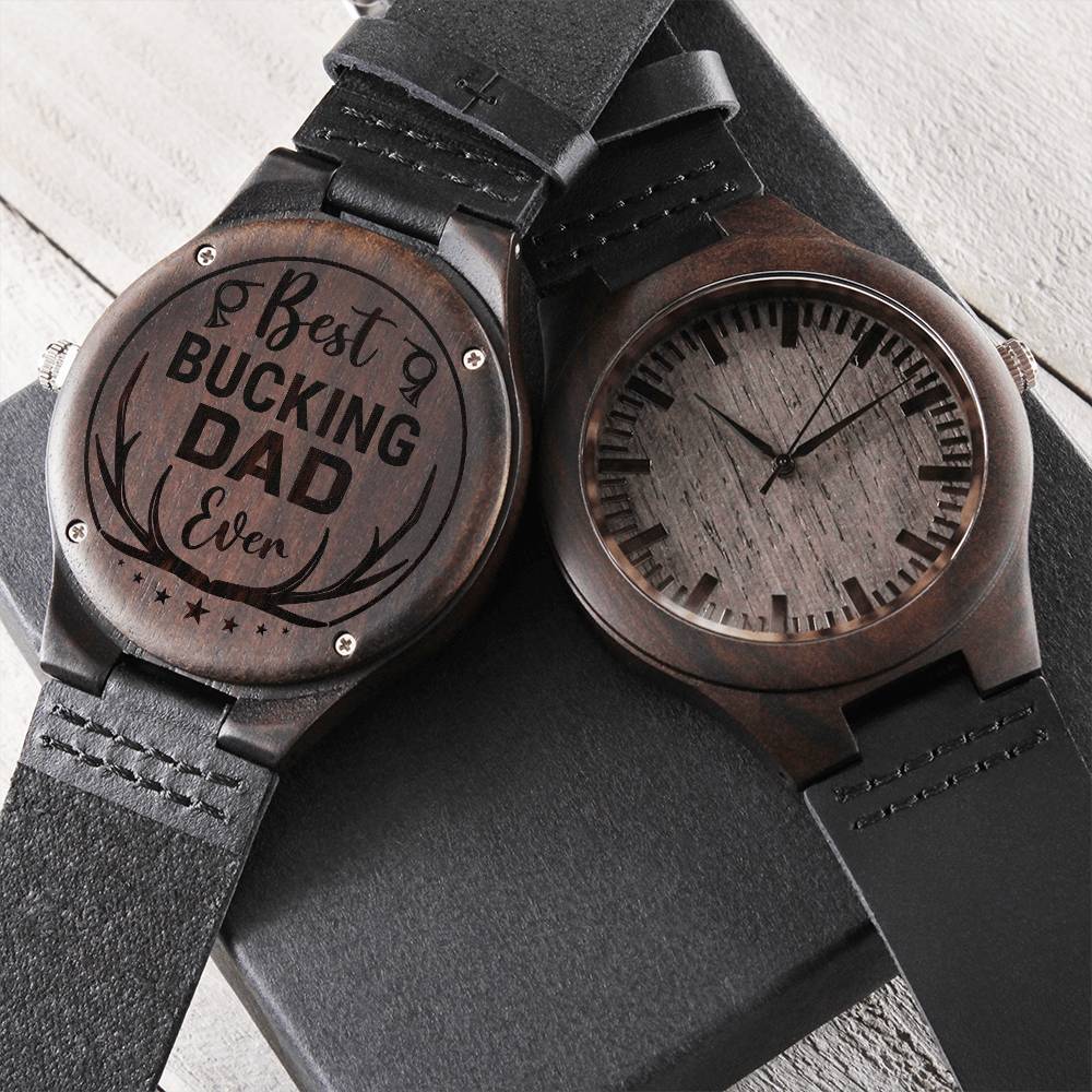 Hunting Dad - Wooden Watch