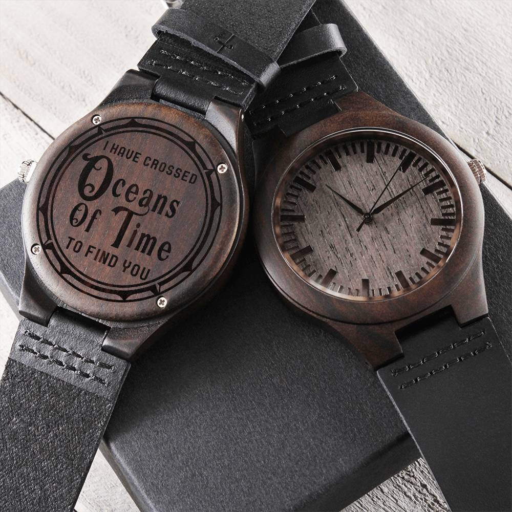 Oceans - Wooden Watch