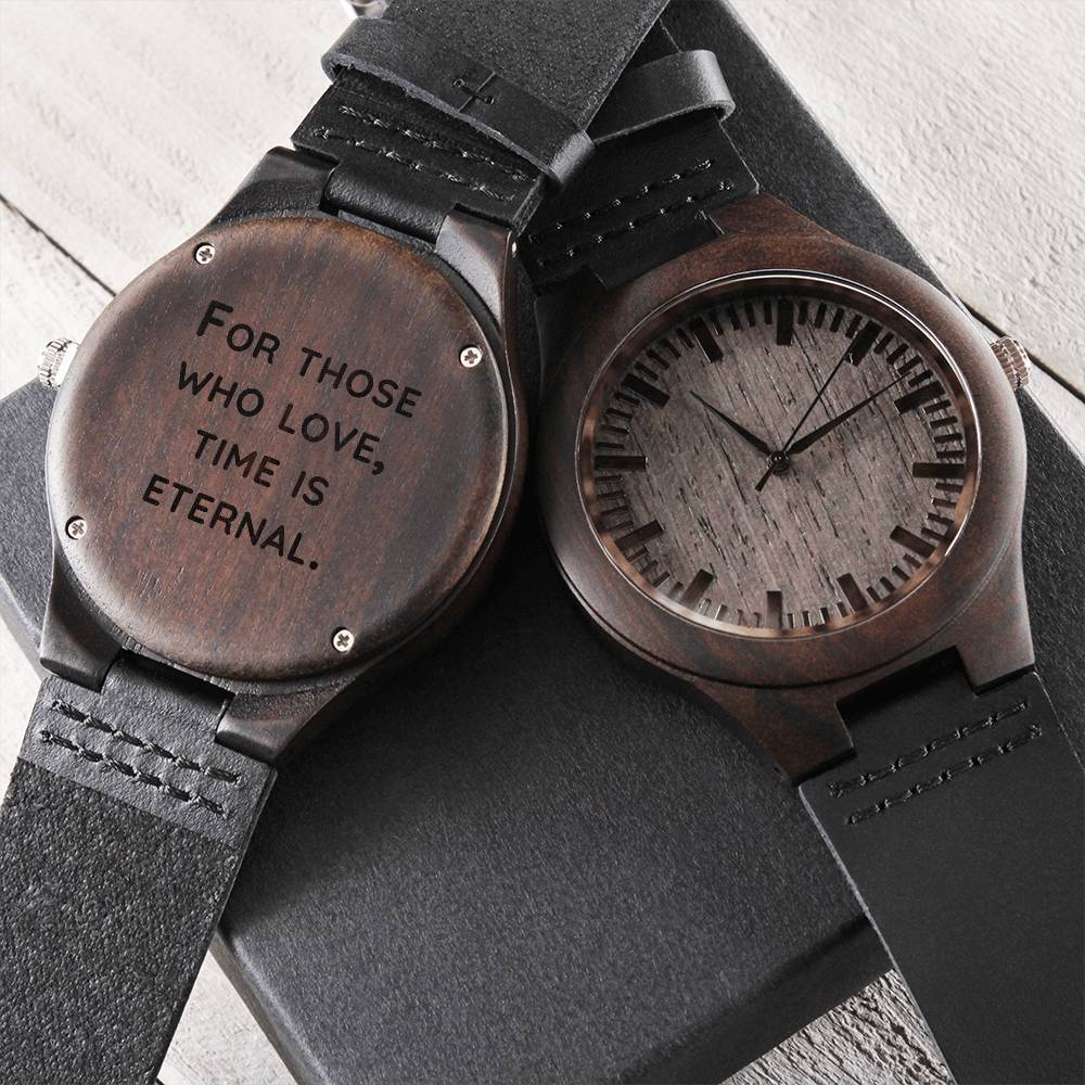 Eternal Love - Wooden Watch