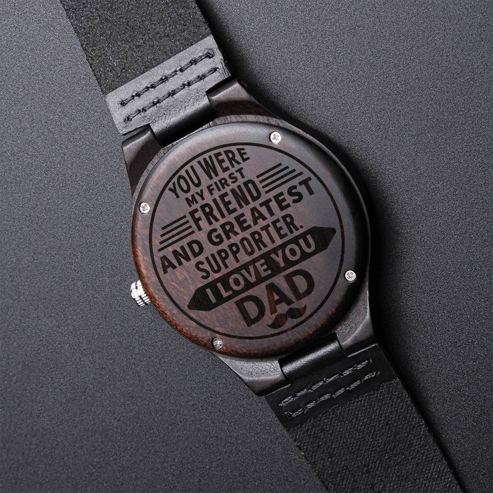 To My Dad - Wooden Watch