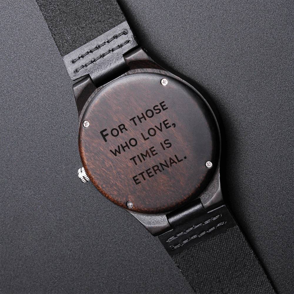 Eternal Love - Wooden Watch