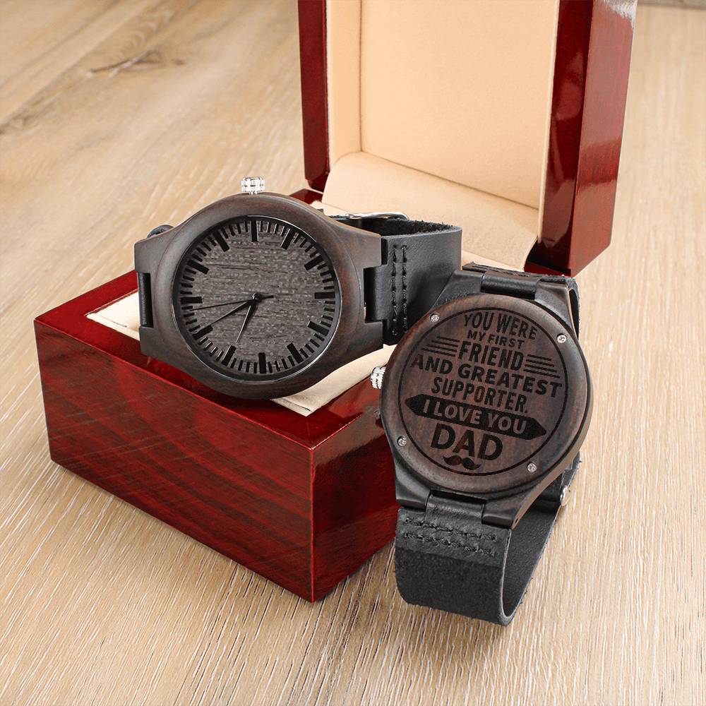 To My Dad - Wooden Watch