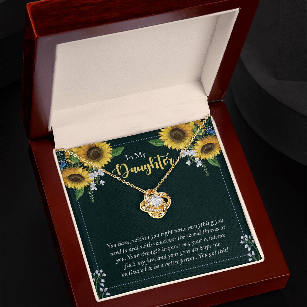 To My Daughter - Sunflowers