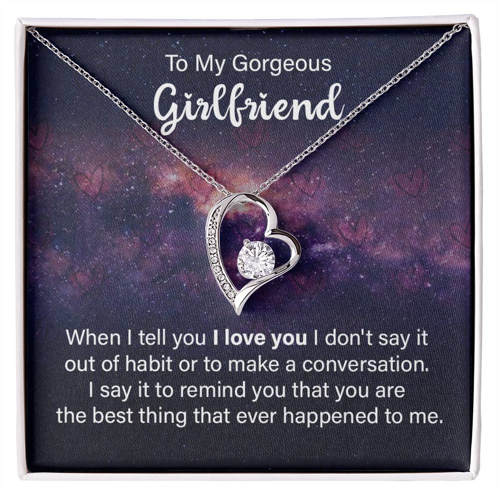 To My Gorgeous Girlfriend