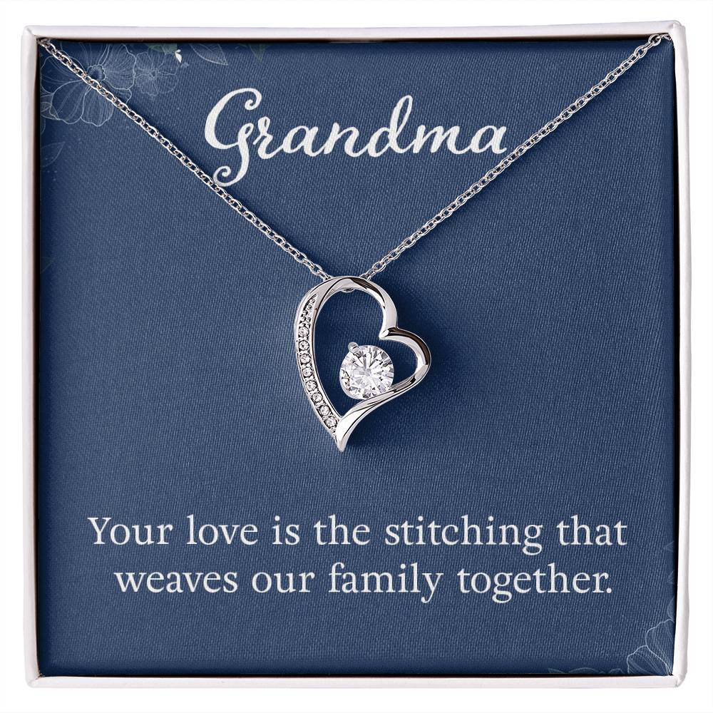 To My Grandma - Stitching