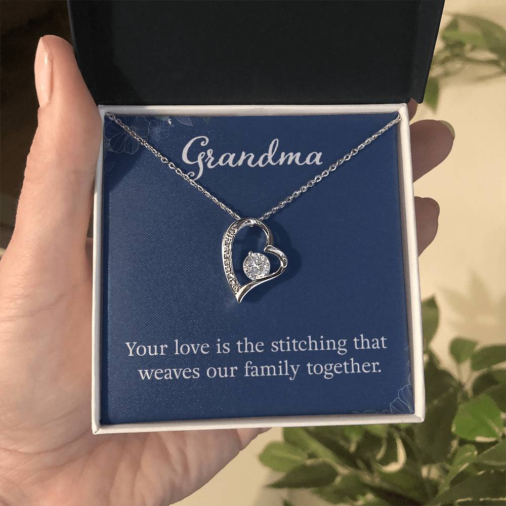 To My Grandma - Stitching