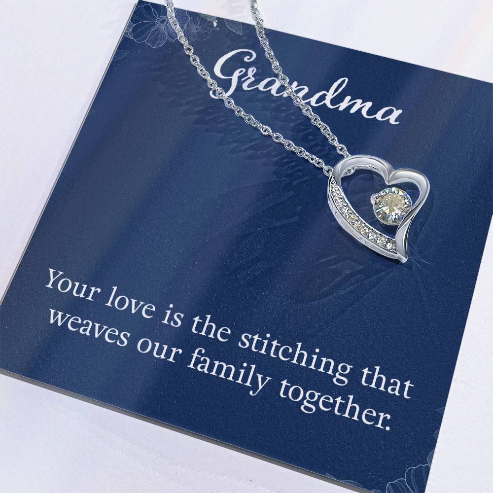 To My Grandma - Stitching