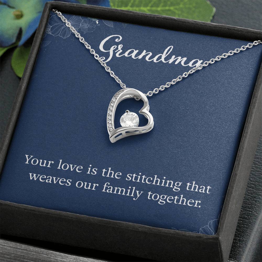 To My Grandma - Stitching