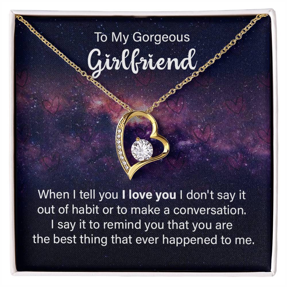 To My Gorgeous Girlfriend