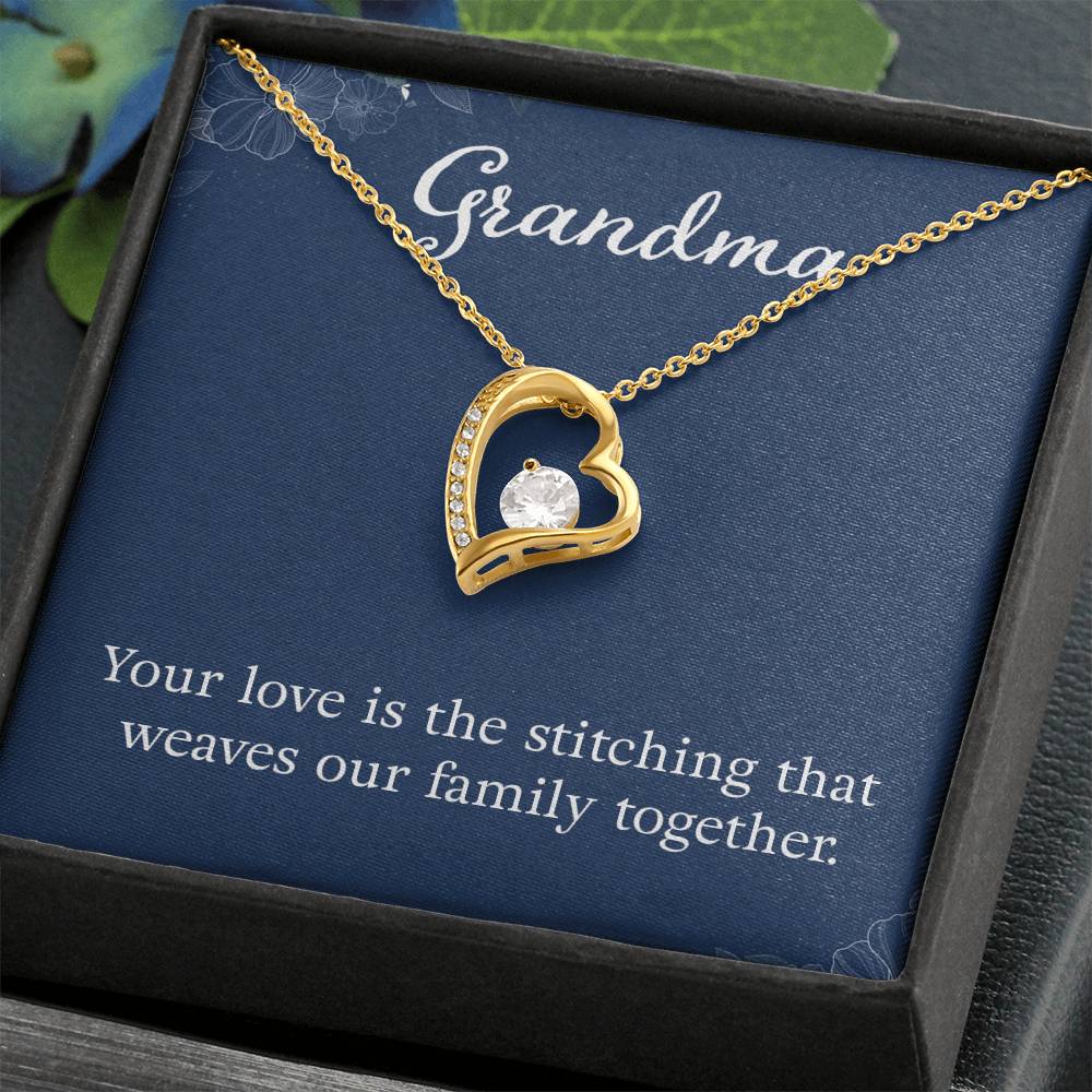 To My Grandma - Stitching