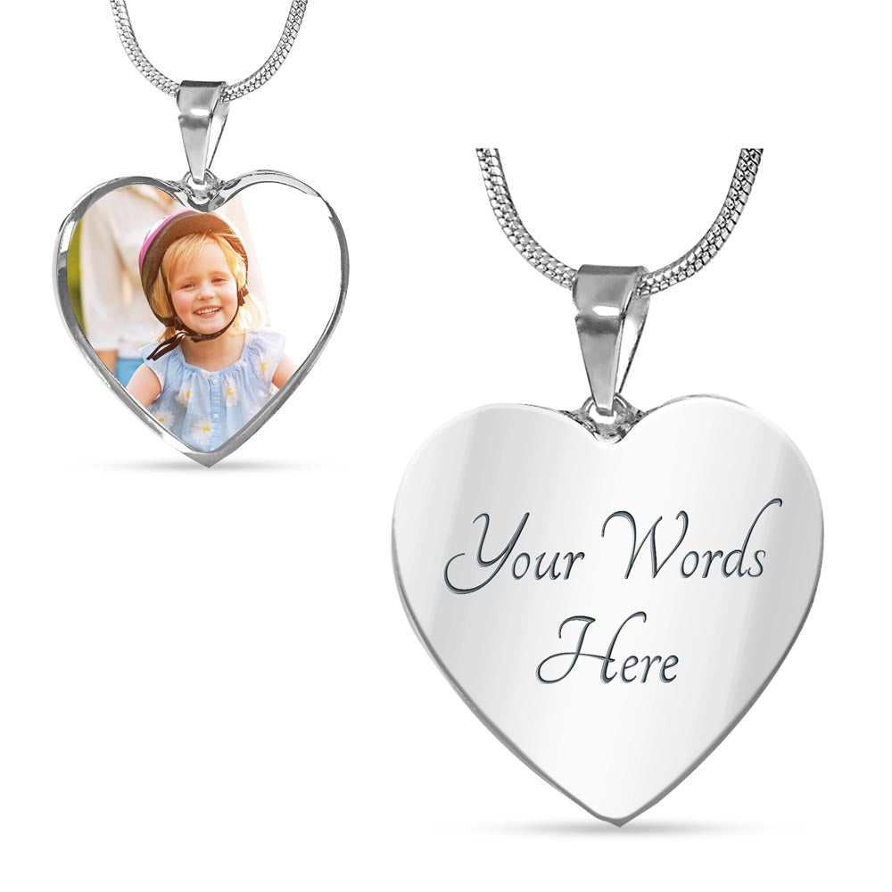 Custom Photo & Engraving Necklace