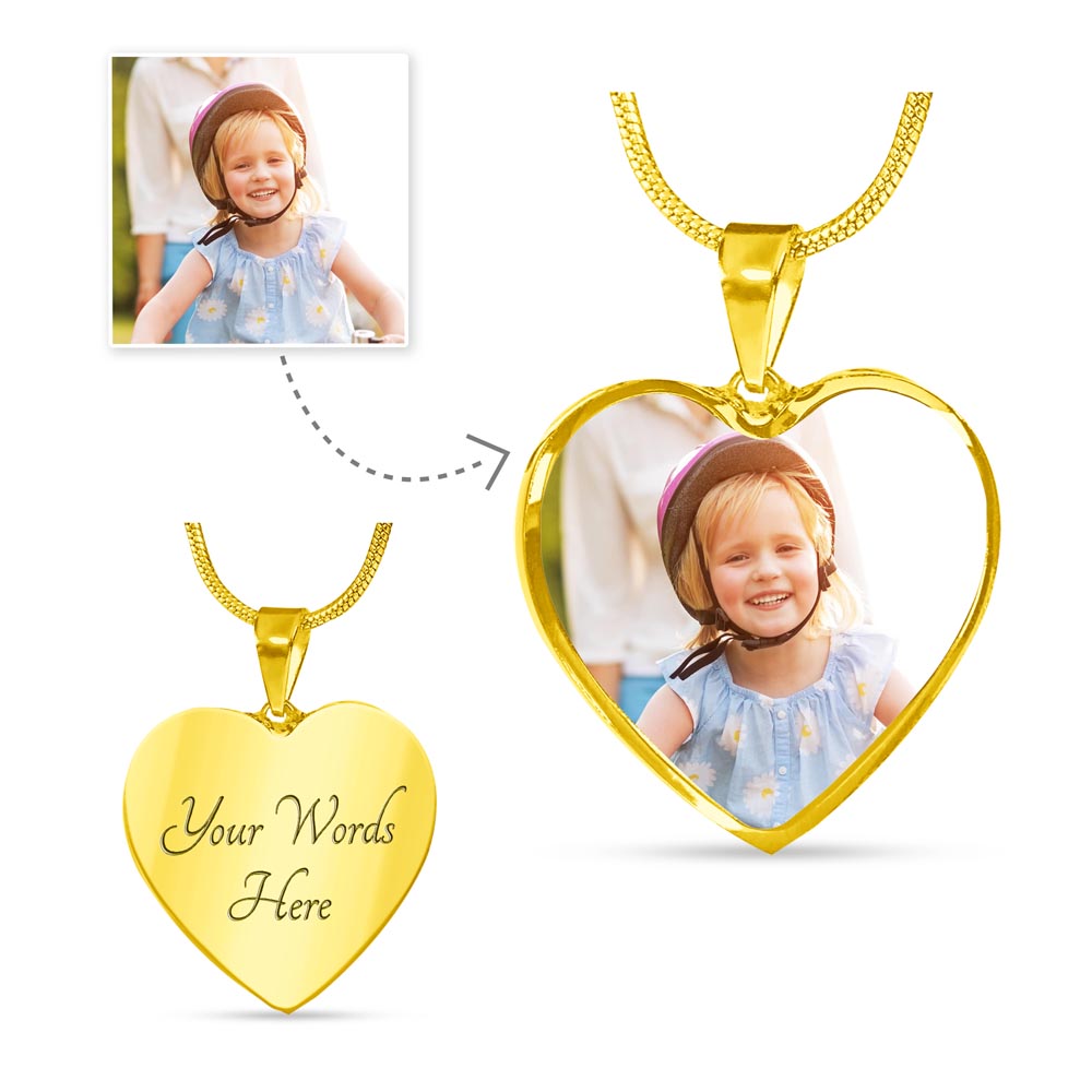 Custom Photo & Engraving Necklace