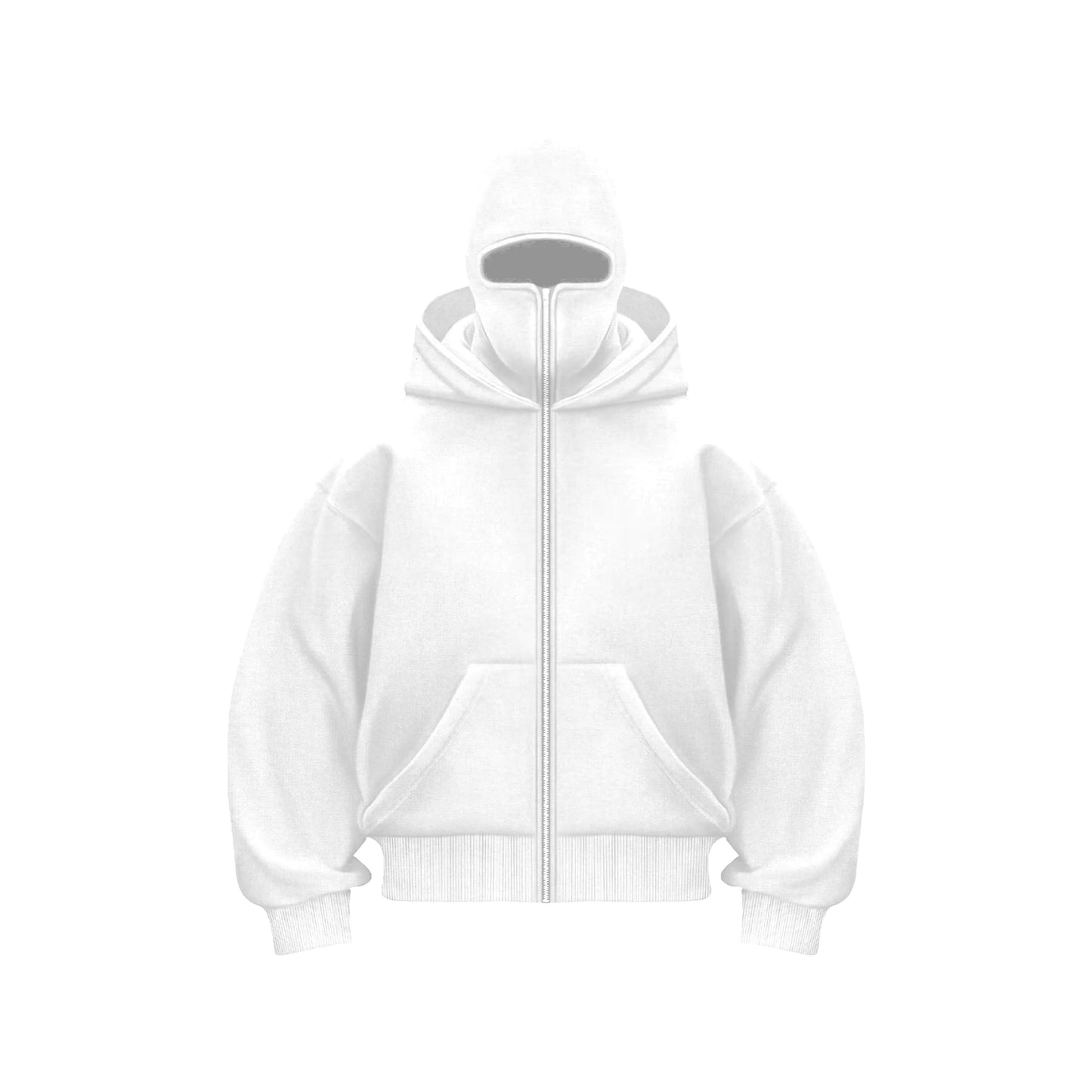 Fleece-Lined Double Hood Pullover