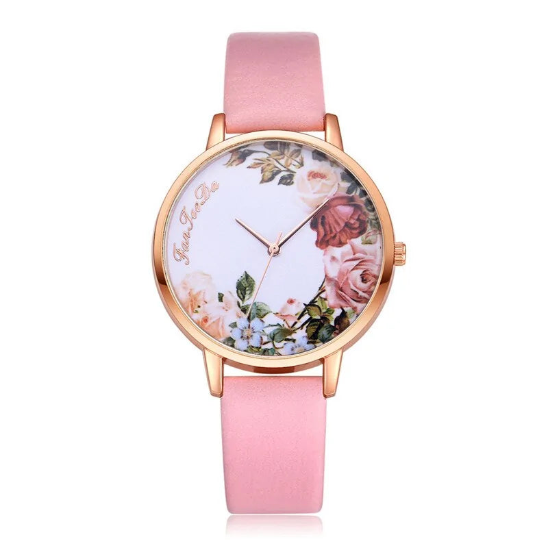 Simple Floral Watch