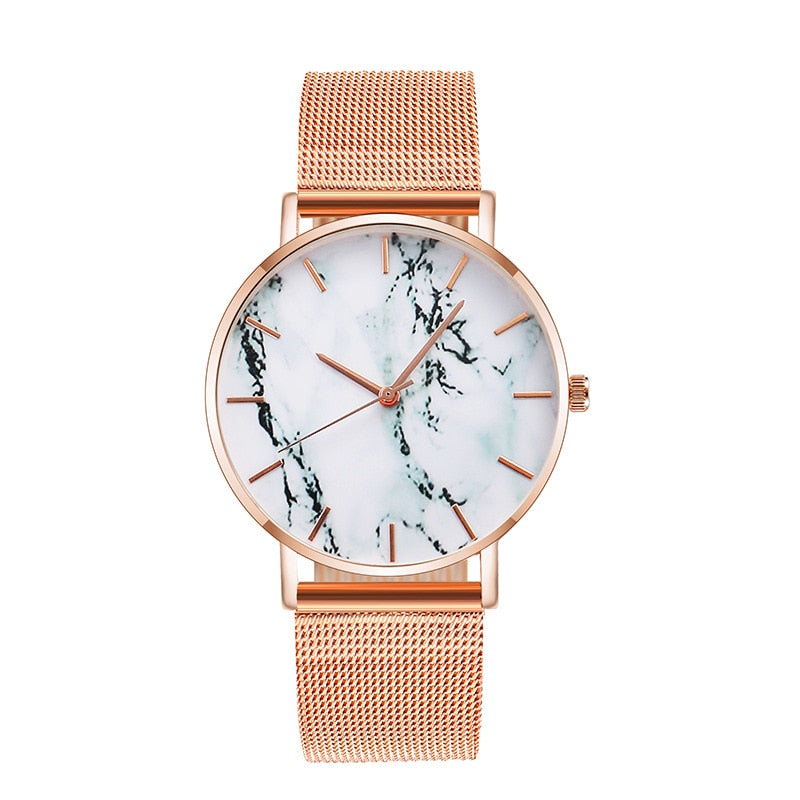 Women's Marble Quartz Fashion Watch