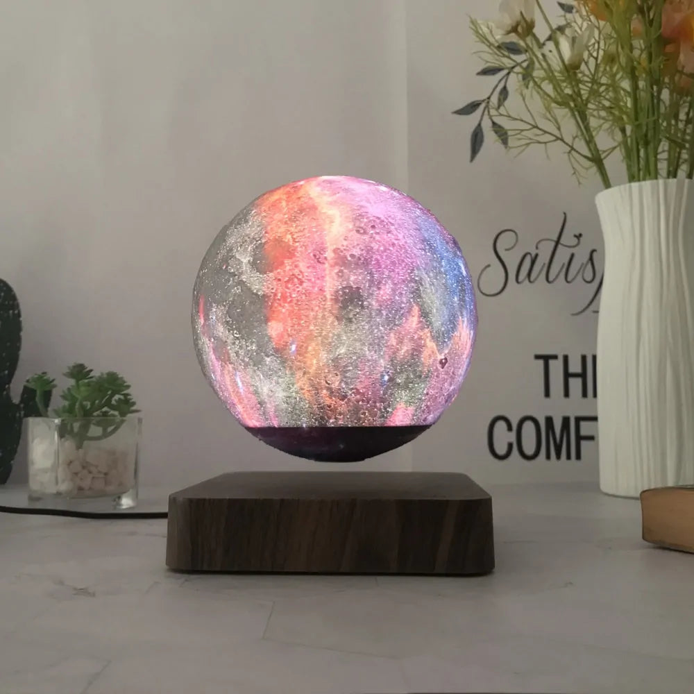 Levitating Galaxy Moon
