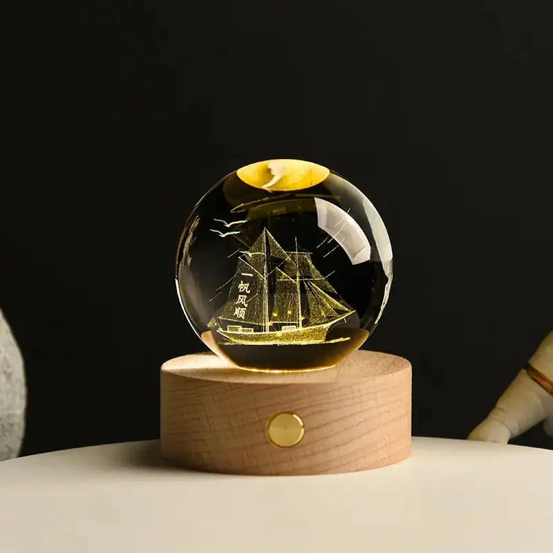3D Crystal Orb