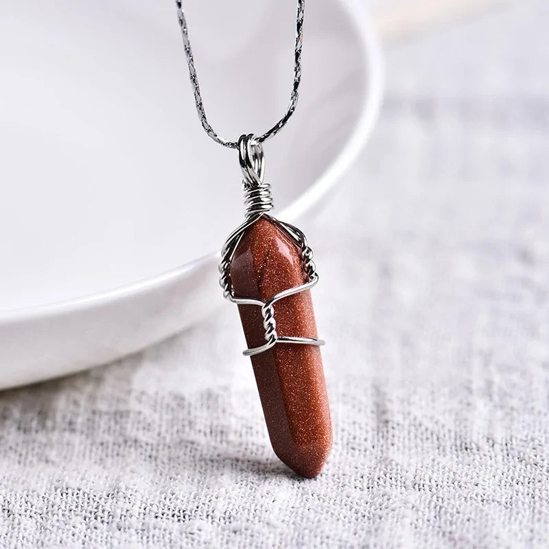Crystal Point Pendants