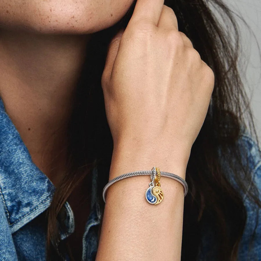 Sun & Moon Dangle Charms