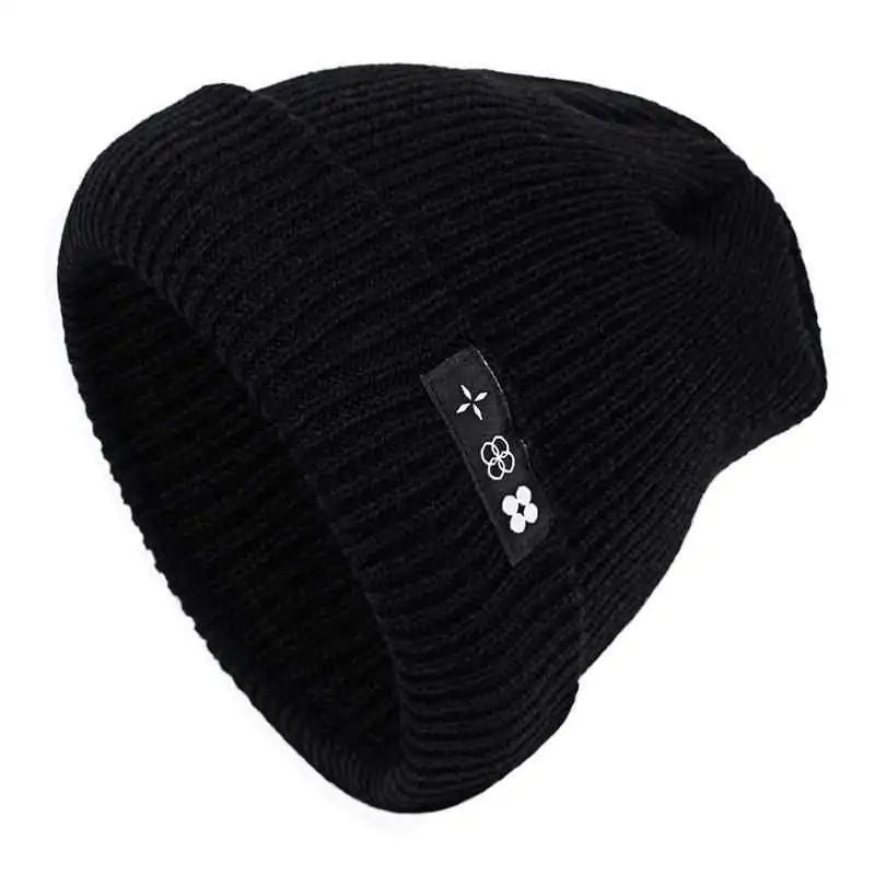 Simple Black Beanie