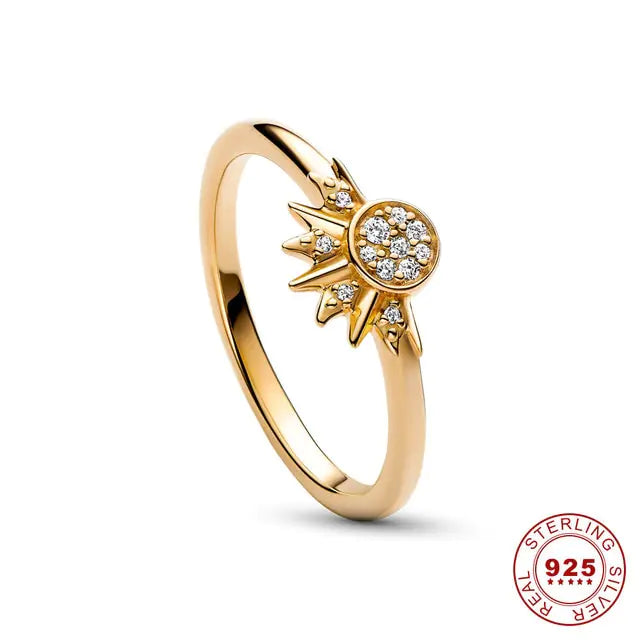 Sun & Moon Ring Set