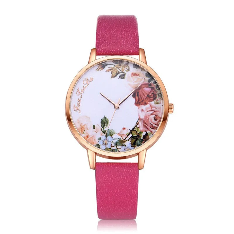 Simple Floral Watch