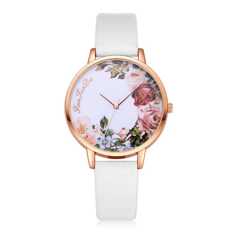 Simple Floral Watch
